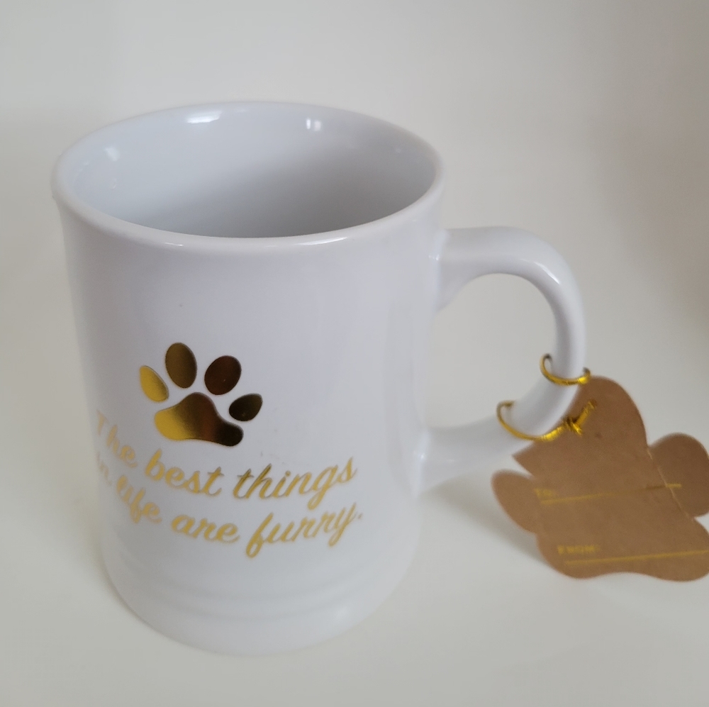 TMD HOLDINGS "The best things in life are furry" Coffee/Tea Mug